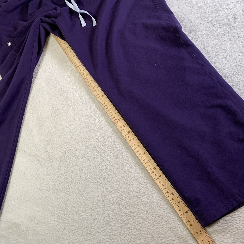 Figs Scrub Pants 4XLT Hunter Purple Kade Cargo Medical Healthcare Nursing Lot 2 - Picture 6 of 15